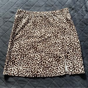 Cheetah skirt